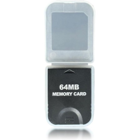 WICAREYO arjeta de Memoria Negra 64M para la Consola Wii NGC Gamecube