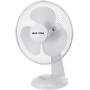 Max Star - Desktop Fan 12" MS-2412 Powerful 40W Quiet, Protective Grid, 3 Speeds, Anti-Tip, Portable, Ventilation, Home, Office,
