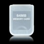 WICAREYO arjeta de Memoria Negra 64M para la Consola Wii NGC Gamecube