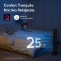 LEVOIT 20dB Tower Fan with Remote Control, 7.9 m/s with DC Motor, 26W Quiet Fan with Sleep Mode, 4 Modes and 12 Speeds, 12H