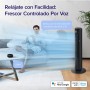 LEVOIT 20dB Tower Fan with Remote Control, 7.9 m/s with DC Motor, 26W Quiet Fan with Sleep Mode, 4 Modes and 12 Speeds, 12H