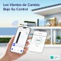 LEVOIT Smart Tower Fan with Alexa WiFi, 7.9m/s with DC Motor, Silence 25dB and 23W, 60° Up/Down Adjustment, 12 Speeds with