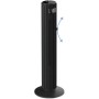 LEVOIT 20dB Tower Fan with Remote Control, 7.9 m/s with DC Motor, 26W Quiet Fan with Sleep Mode, 4 Modes and 12 Speeds, 12H