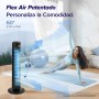 LEVOIT 20dB Tower Fan with Remote Control, 7.9 m/s with DC Motor, 26W Quiet Fan with Sleep Mode, 4 Modes and 12 Speeds, 12H