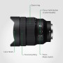 Sony SEL1224G - Objetivo Montura E (Lente G, Distancia Focal 12-24 mm, Gran Angular de F4, diseño Compacto) Negro