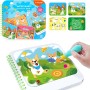 Y-Plus YPLUS Libro Magico Pintar con Agua para Niños, Juguetes de Viaje sin Desorden para Colorear para Niños Pequeños, Libro