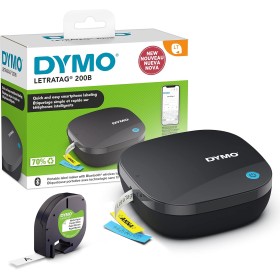 DYMO Etiquetadora LetraTag 200B Bluetooth, Impresora de etiquetas compacta |Se conecta mediante tecnología inalámbrica Bluetooth