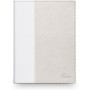 Sony PRSA-CL22 - Tapa protectora blanca con luz para lector de eBook - piel sintética, policarbonato, plástico ABS