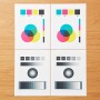 Amazon Basics Papel multiusos para impresora A4 80gsm, 2500 Unidad, 5 Paquetes de 500, Blanco