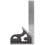 Starrett 10MH-150 - Regla con soporte angular (150 mm, métrica)