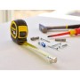 STANLEY Flexómetro Tylon de 8 m, Cinta Métrica, Cinta de Acero Resistente, Revestimiento Duradero Tylon (aumenta en 50%