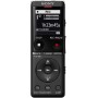 Sony ICD-UX570B.CE7 - Grabadora de Voz (4 GB Ampliable con SD, Micrófono Estéreo, LED de Grabación, Pantalla OLED, Delgada,