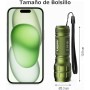 Lepro Linterna LED LE1000, Portátil Linternas LED Alta Potencia con Zoom, IPX4 Impermeable Linterna Táctica de Aluminio para