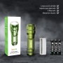 Lepro Linterna LED LE1000, Portátil Linternas LED Alta Potencia con Zoom, IPX4 Impermeable Linterna Táctica de Aluminio para