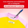 3M Cinta Personalizable Termoadhesiva Para Niños y Para Etiquetar Con Nombre y Marcar en el Cole la Ropa