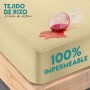 Utopia Bedding Protector Colchón 150 x 200 x 40 cm Impermeable, Certificación Oeko-Tex Funda Colchón, Cubre Colchón