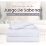 Utopia Bedding Juego de Sabanas 4 Piezas 150x200 - Poliéster Microfibra Cepillada - Oeko-Tex Certificado - Sábana Bajera, Sábana