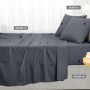 Utopia Bedding Juego de Sabanas 4 Piezas 150x200 - Poliéster Microfibra Cepillada - Oeko-Tex Certificado - Sábana Bajera, Sábana