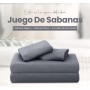 Utopia Bedding Juego de Sabanas 4 Piezas 150x200 - Poliéster Microfibra Cepillada - Oeko-Tex Certificado - Sábana Bajera, Sábana