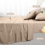 Utopia Bedding Juego de Sabanas 4 Piezas 150x200 - Poliéster Microfibra Cepillada - Oeko-Tex Certificado - Sábana Bajera, Sábana