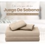 Utopia Bedding Juego de Sabanas 4 Piezas 150x200 - Poliéster Microfibra Cepillada - Oeko-Tex Certificado - Sábana Bajera, Sábana
