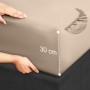 Utopia Bedding Juego de Sabanas 4 Piezas 150x200 - Poliéster Microfibra Cepillada - Oeko-Tex Certificado - Sábana Bajera, Sábana