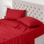 Utopia Bedding Juego de Sabanas 4 Piezas 150x200 - Poliéster Microfibra Cepillada - Oeko-Tex Certificado - Sábana Bajera, Sábana