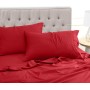 Utopia Bedding Juego de Sabanas 4 Piezas 150x200 - Poliéster Microfibra Cepillada - Oeko-Tex Certificado - Sábana Bajera, Sábana