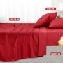 Utopia Bedding Juego de Sabanas 4 Piezas 150x200 - Poliéster Microfibra Cepillada - Oeko-Tex Certificado - Sábana Bajera, Sábana