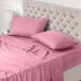 Utopia Bedding Juego de Sabanas 4 Piezas 150x200 - Poliéster Microfibra Cepillada - Oeko-Tex Certificado - Sábana Bajera, Sábana