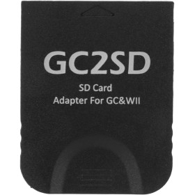GC2SD Premium Micro Storage Card Adapter para Wii, Key SD Memory Card Stick Converter Adapter para Wii para GC Game Console,