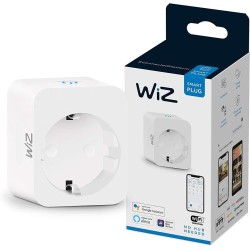 Wiz - Enchufe inteligente Wi-Fi, controla con App, compatible con Alexa y Google Home