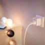 Wiz - Enchufe inteligente Wi-Fi, controla con App, compatible con Alexa y Google Home
