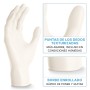 100x ARNOMED® Guantes nitrilo talla M Negro, Guantes desechables quirurgicos y laboratorio, Luvas nitrilo descartaveis sin polvo