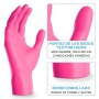 100x ARNOMED® Guantes nitrilo talla M Negro, Guantes desechables quirurgicos y laboratorio, Luvas nitrilo descartaveis sin polvo