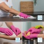 100x ARNOMED® Guantes nitrilo talla M Negro, Guantes desechables quirurgicos y laboratorio, Luvas nitrilo descartaveis sin polvo