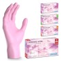 100x ARNOMED® Guantes nitrilo talla M Negro, Guantes desechables quirurgicos y laboratorio, Luvas nitrilo descartaveis sin polvo