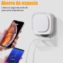 YUNLEX Lámpara de Noche Enchufable 2 Unidades, Luz Tenue Roja Nocturna, Encendido Automático al Anochecer y Apagado al Amanecer,