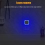 YUNLEX Lámpara de Noche Enchufable 2 Unidades, Luz Tenue Roja Nocturna, Encendido Automático al Anochecer y Apagado al Amanecer,