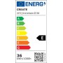 CREATE / WIND CLEAR S/Ceiling fan with black light with remote control and Wi-Fi/40W, Ø91 cm, timer, 6 speeds, retractable