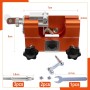 Sonekin Afilador Cadena Motosierra, Portátil Afilador de Cadenas de Motosierra, Manivela Afilador de Motosierra, Afilador
