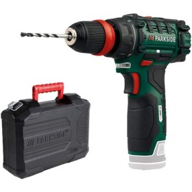 Taladro inalámbrico Parkside PBSA 12 X12V, bloqueo de husillo, LED, en caja (sin cargador ni batería)