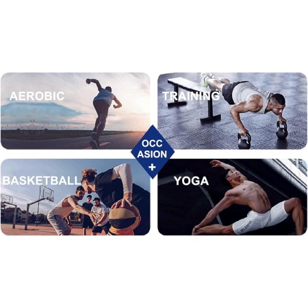 Suwangi Pantalones Deportivos Running para Hombre Jogger Gimnasio Fitness Entrenamiento Pantalon Largos Chándal Bolsillo