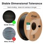 eSUN PLA Filamento 1.75mm, PLA Basic 3D Impresora Filamento Precisión Dimensional +/- 0.05mm, Carrete de 1KG (2.2 LBS) PLA