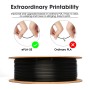 eSUN PLA Filamento 1.75mm, PLA Basic 3D Impresora Filamento Precisión Dimensional +/- 0.05mm, Carrete de 1KG (2.2 LBS) PLA