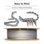 eSUN PLA Filamento 1.75mm, PLA Basic 3D Impresora Filamento Precisión Dimensional +/- 0.05mm, Carrete de 1KG (2.2 LBS) PLA
