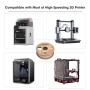 eSUN PLA Filamento 1.75mm, PLA Basic 3D Impresora Filamento Precisión Dimensional +/- 0.05mm, Carrete de 1KG (2.2 LBS) PLA