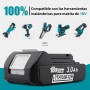 MoeuGreenBattX Batería para Makita Bateria 18V: 3Ah Li-Ion Batería Compatible BL1850B BL1860B BL1830B 194205-3 LXT400