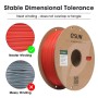 eSUN PLA Filamento 1.75mm, PLA Basic 3D Impresora Filamento Precisión Dimensional +/- 0.05mm, Carrete de 1KG (2.2 LBS) PLA