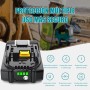MoeuGreenBattX Batería para Makita Bateria 18V: 3Ah Li-Ion Batería Compatible BL1850B BL1860B BL1830B 194205-3 LXT400